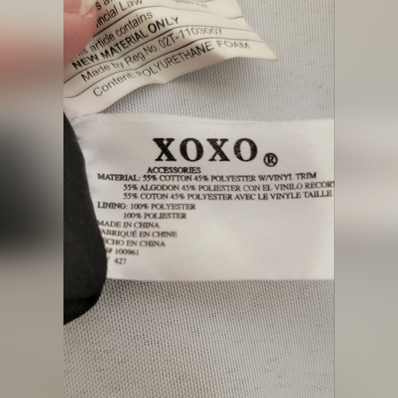 XOXO Black and Gray Small Women's Bag - Picture 11 of 11